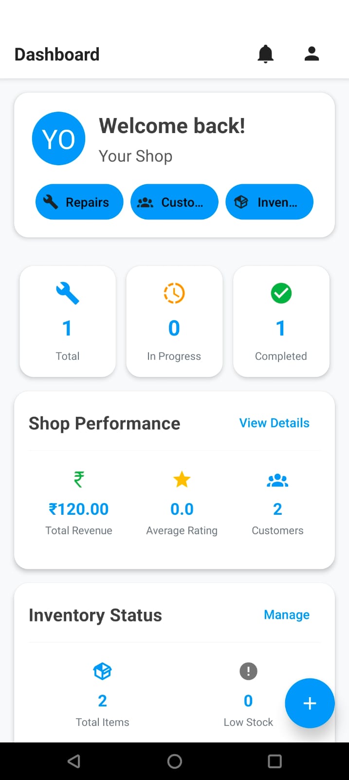 Mobile Store CRM APP