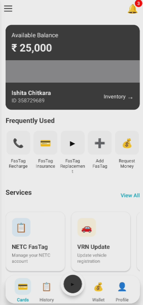 Fastag Bajaj APP