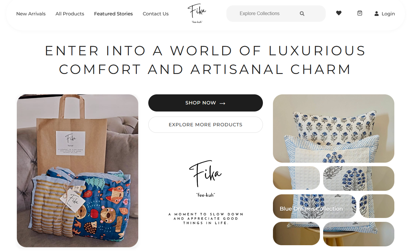 React.js E-Commerce Platform Screenshot