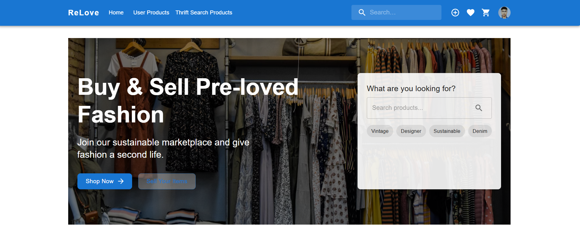 Relove WebApp